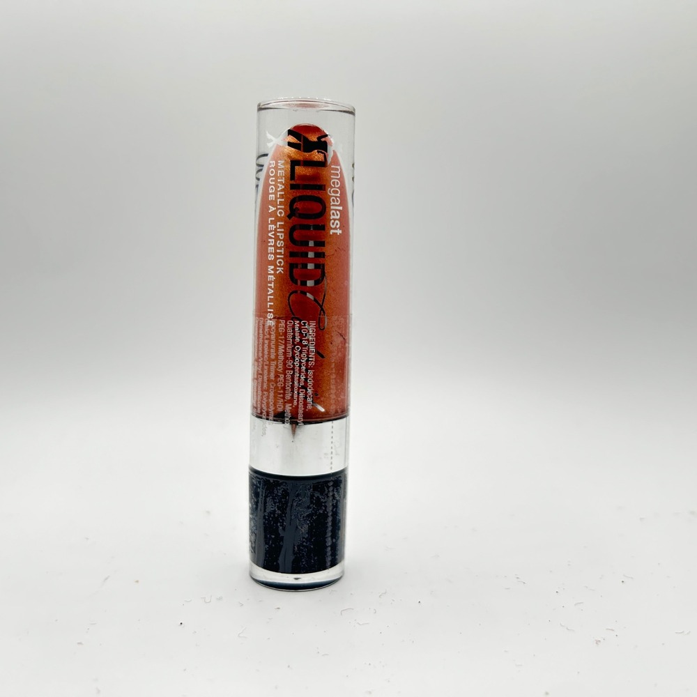 Wet n Wild Liquid Catsuit Metallic Lipstick 938A Satin Sheets New Copper Shimmer